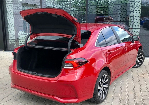Toyota Corolla cena 89900 przebieg: 33614, rok produkcji 2022 z Pogorzela małe 596